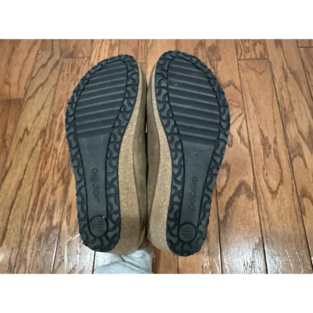Birkenstock Papillio Fanny Clog in Dark Tea EU 41 NWOB